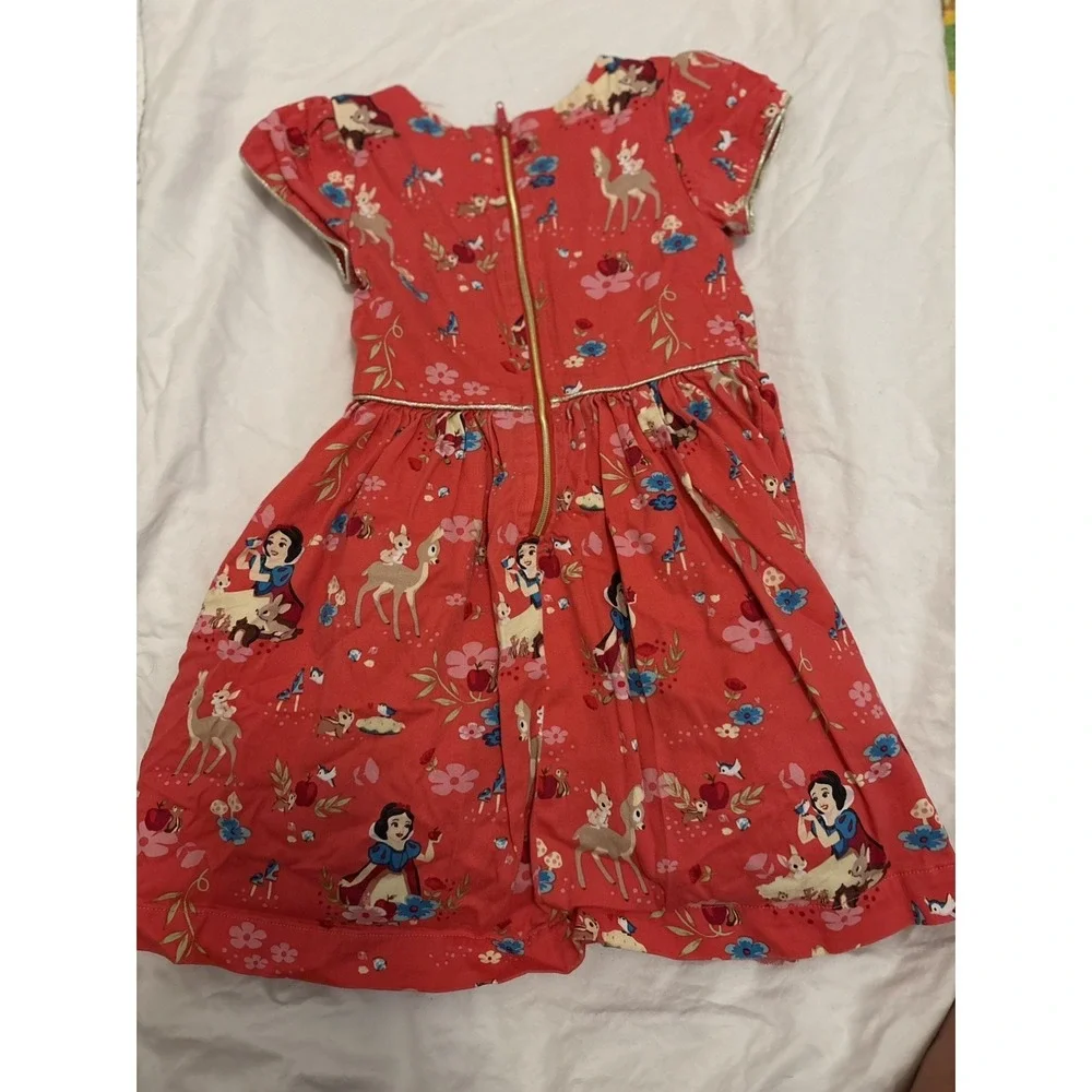 Disney Princess Snow White And Aurora Formal/casual Dress Girl Toddler Size 4.
